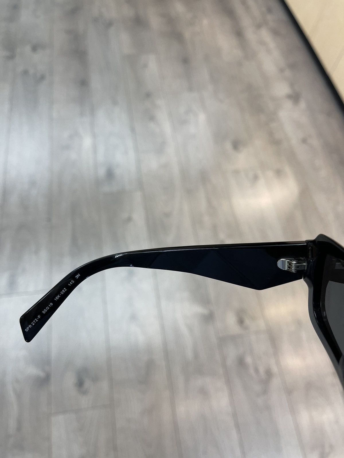 Prada × Vintage NEW Prada Sunglasses Rectangular Pete Davidson Kardashian Size ONE SIZE - 4 Thumbnail