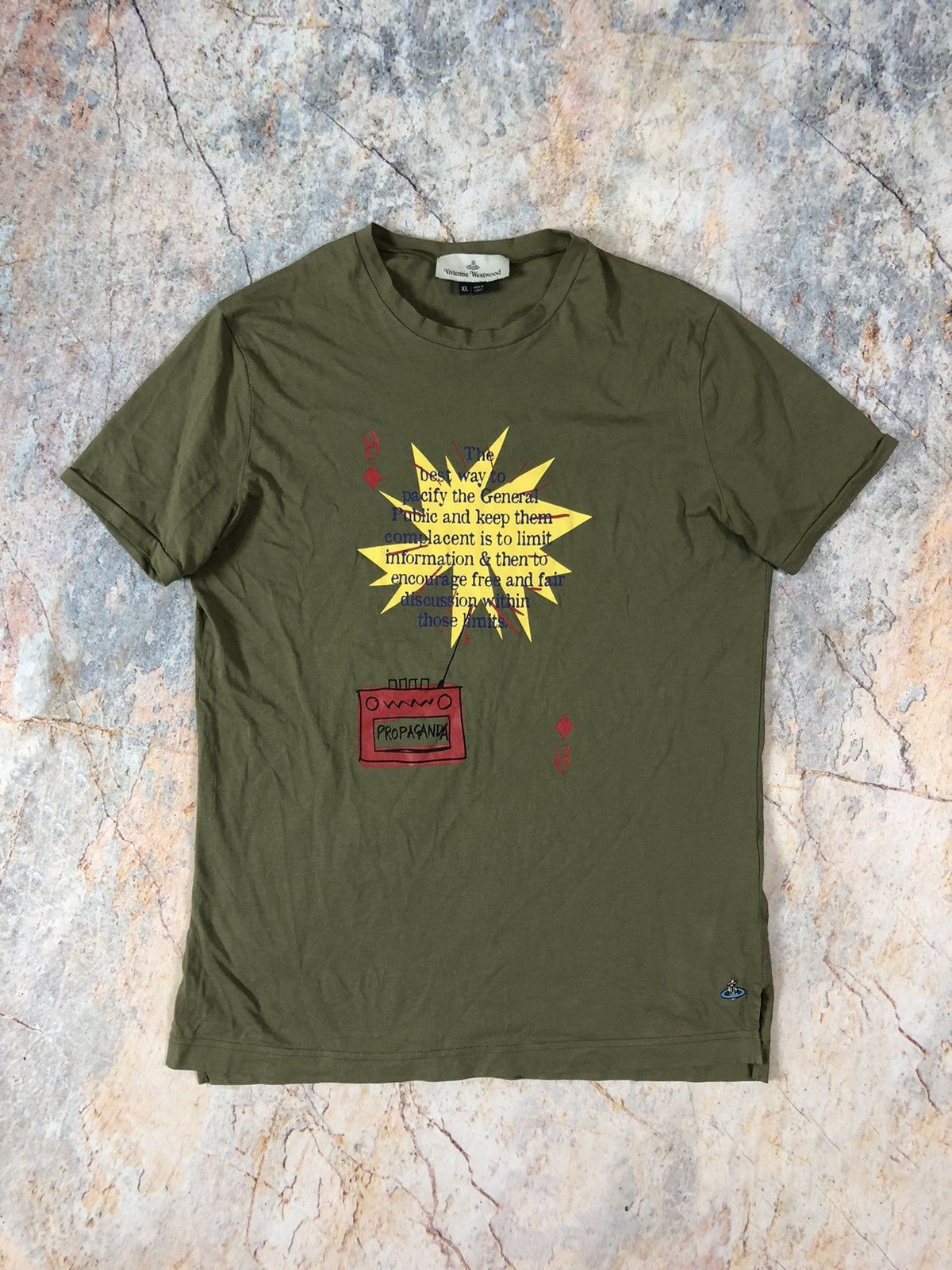 Vivienne Westwood Vivienne Westwood big logo T-shirt Size US XL / EU 56 / 4 - 1 Thumbnail
