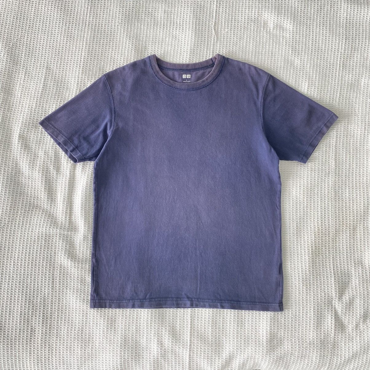 Lemaire × Uniqlo Thrashed Faded Lemaire x Uniqlo ERD GRUNGE PLAIN TEE Size US L / EU 52-54 / 3 - 1 Thumbnail