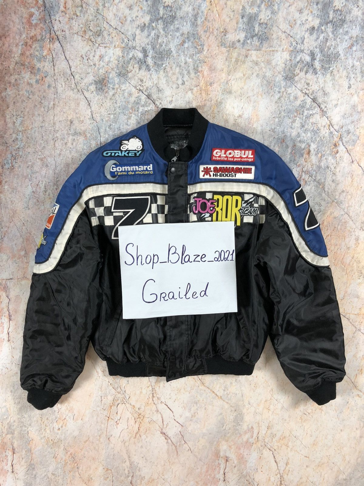 Vintage Racing vintage jacket bomber Size US XXL / EU 58 / 5 - 2 Thumbnail