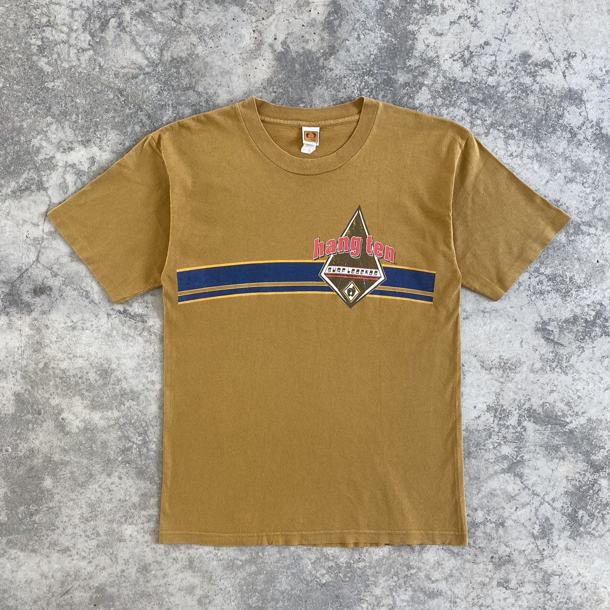 Vintage 90's Hang Ten Single Stitch Surf Style T-Shirt - Main Image