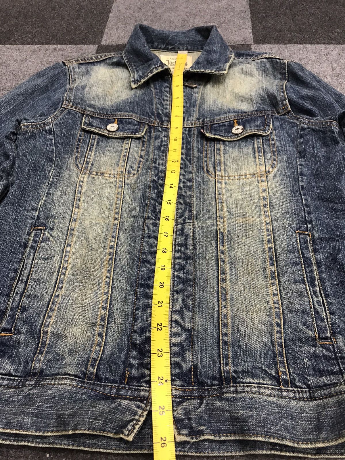 JACKROSE JackRose Japan Zipper Denim Jacket Size US XS / EU 42 / 0 - 10 Thumbnail