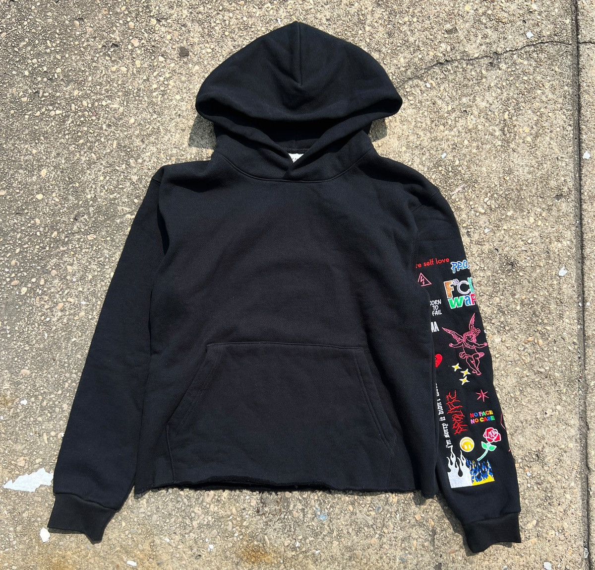 Prolific Full embroidered Sleeve Hoodie various logos like stussy | Grailed