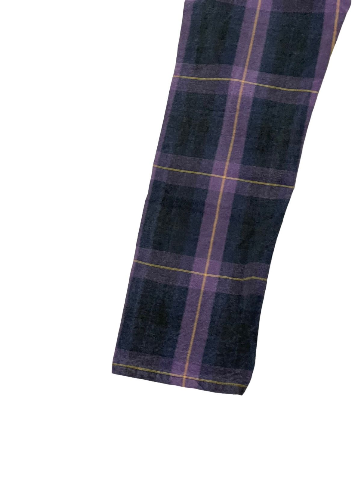 Japanese Brand Drop Croth Kapital Check Pant Slim 5🟦8 Size US 28 / EU 44 - 5 Thumbnail