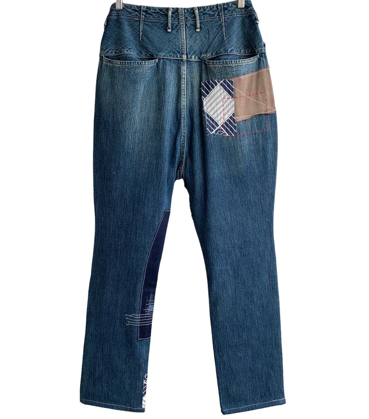 🔥Insane Design Kapital Patchwork Rework sashiko Denim