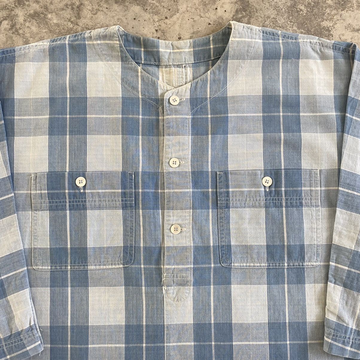 Hai Sporting Gear VTG Hai Sporting Miyake Studio Checker Half Button Shirt Size US M / EU 48-50 / 2 - 10 Thumbnail