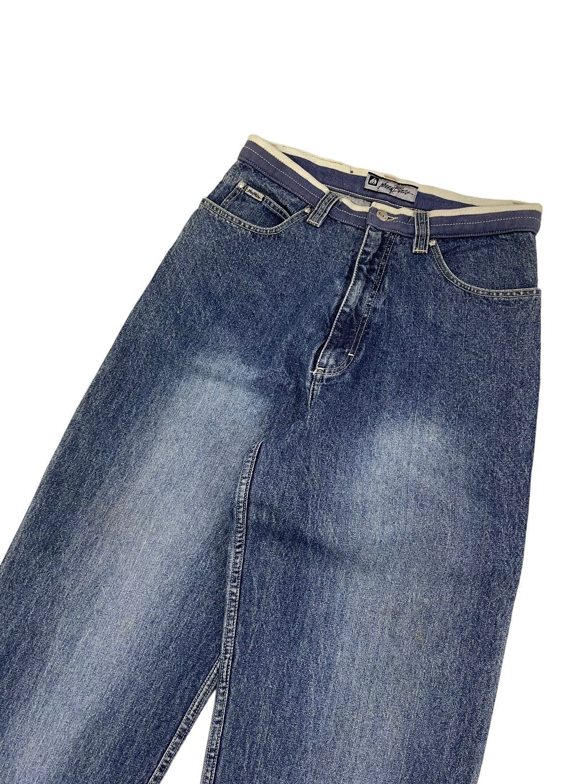JNCO × Wu-Tang Clan Vintage Johnny Blaze Baggy Jeans Embroidery Logo Size US 30 / EU 46 - 4 Thumbnail
