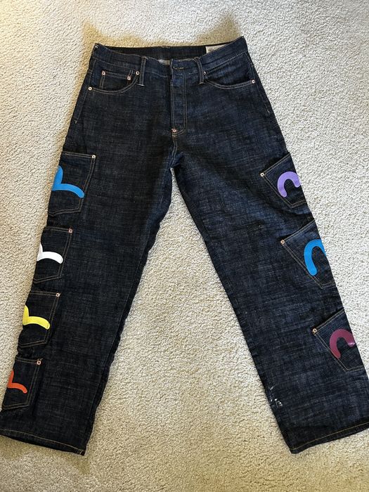 Evisu Evisu Multipocket Selvedge Denim | Grailed
