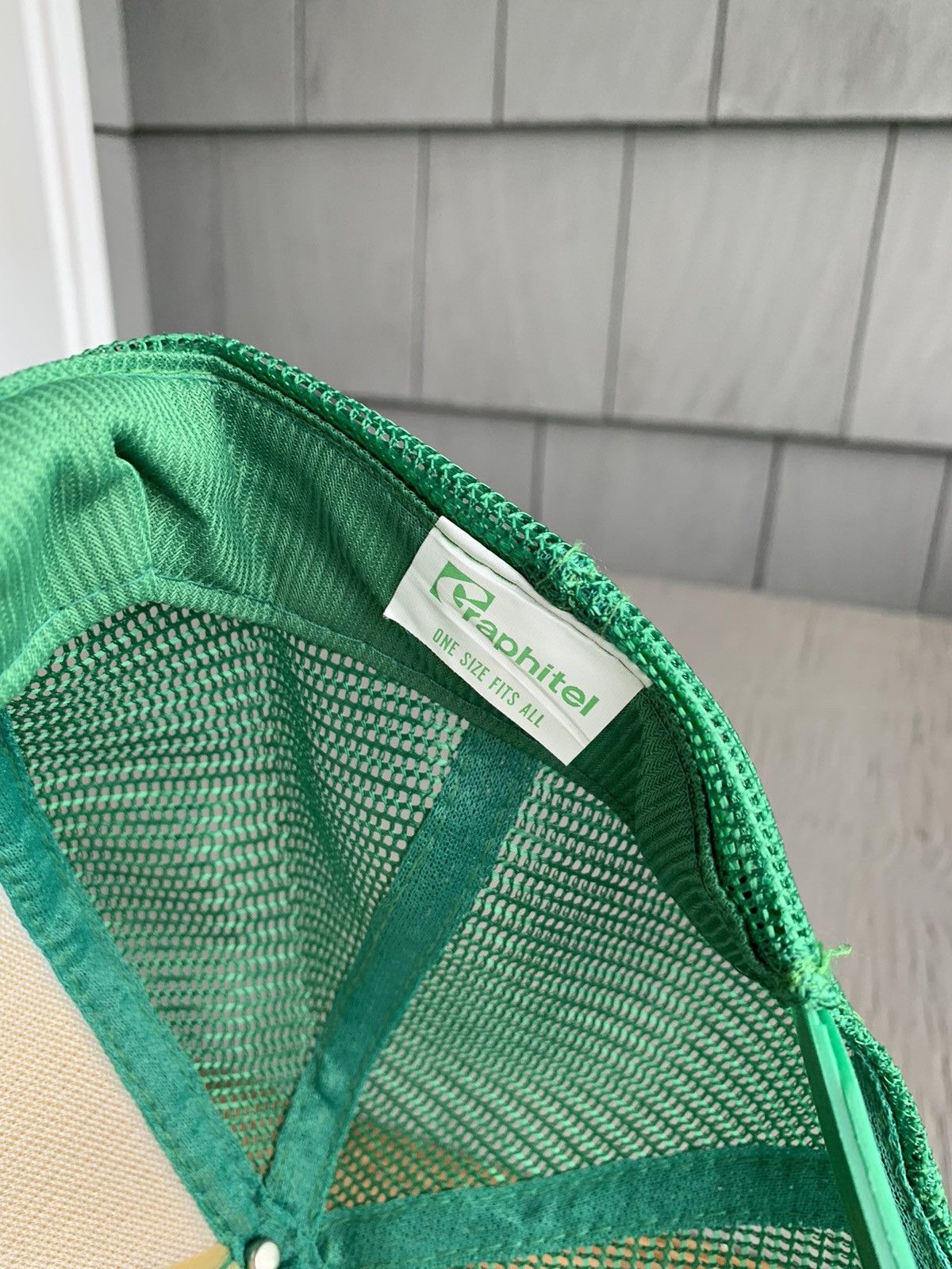 Other × Vintage Vintage Trucker Hat Green Tourist Cuba Gradient Text Script Size ONE SIZE - 4 Thumbnail