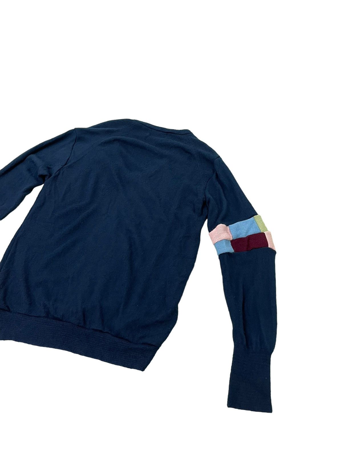 Christian Dior Monsieur Vtg Christian Dior Sweatshirt Striped Wool Like 5🟩0 Size US L / EU 52-54 / 3 - 11 Thumbnail
