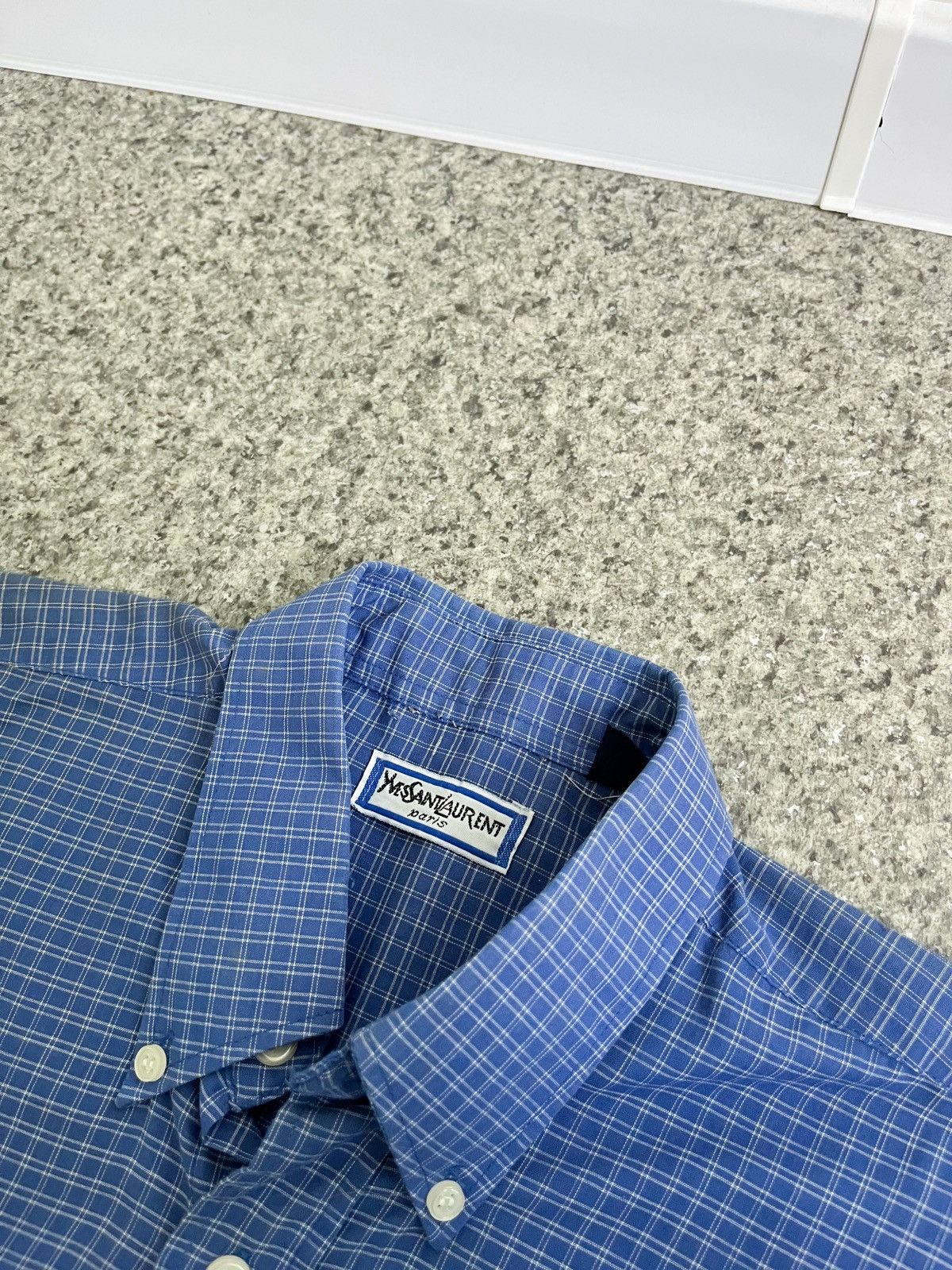 Vintage × Yves Saint Laurent VINTAGE RARE 80’s YVES SAINT LAURENT MENS SHIRT SIZE M Size US M / EU 48-50 / 2 - 3 Thumbnail