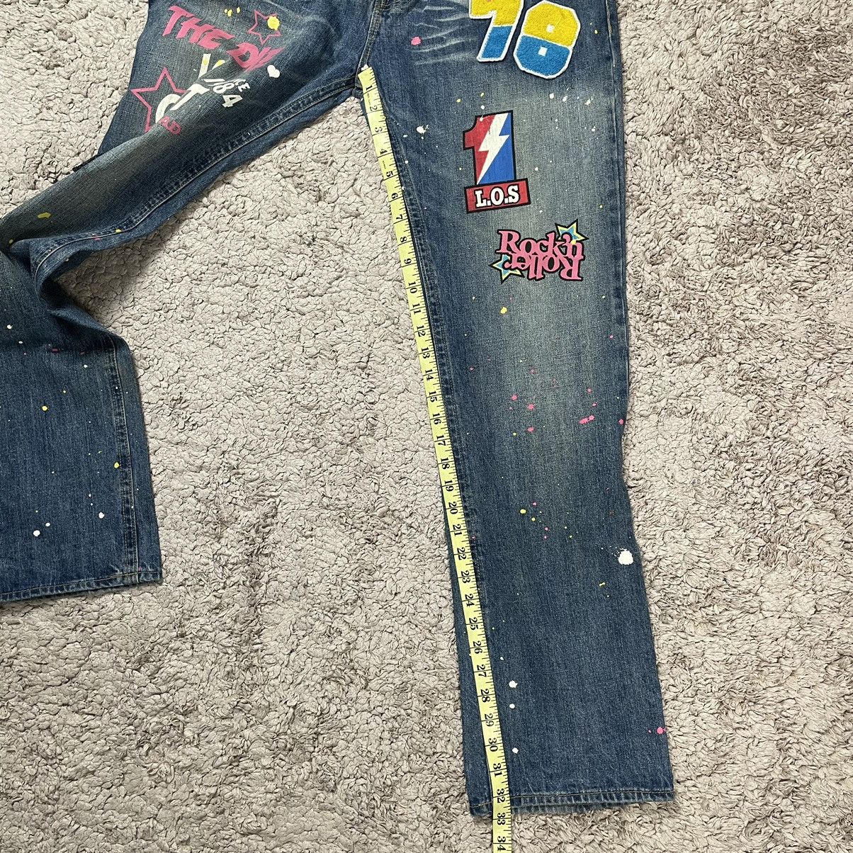 Vintage Vintage Japanese Brand Patched Art Jeans Size US 34 / EU 50 - 18 Thumbnail