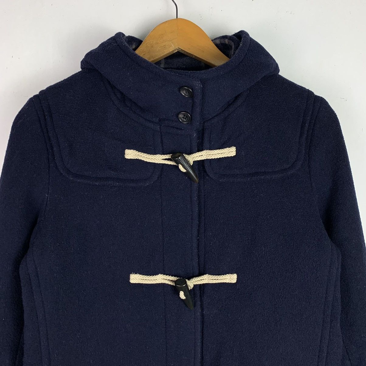 Uniqlo × Vintage 🔥 Vintage Duffle Wool Coat by Uniqlo Size L Size US M / EU 48-50 / 2 - 2 Thumbnail