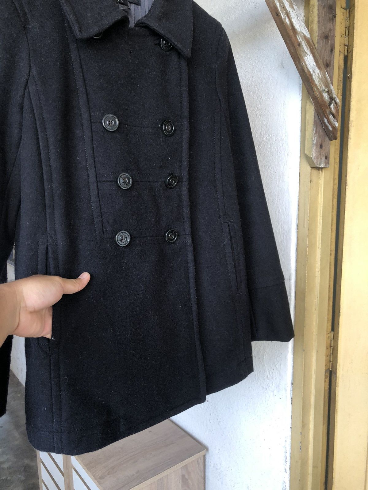 Marc Jacobs Marc by Marc Jacobs Double Breasted Wool Peacoat Size US M / EU 48-50 / 2 - 6 Thumbnail
