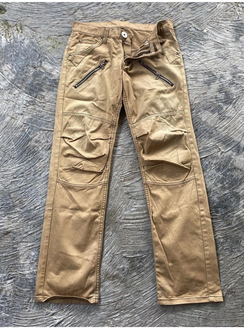 🔥🔥Lee Cowboy Double knee straight leg Buckle back pant