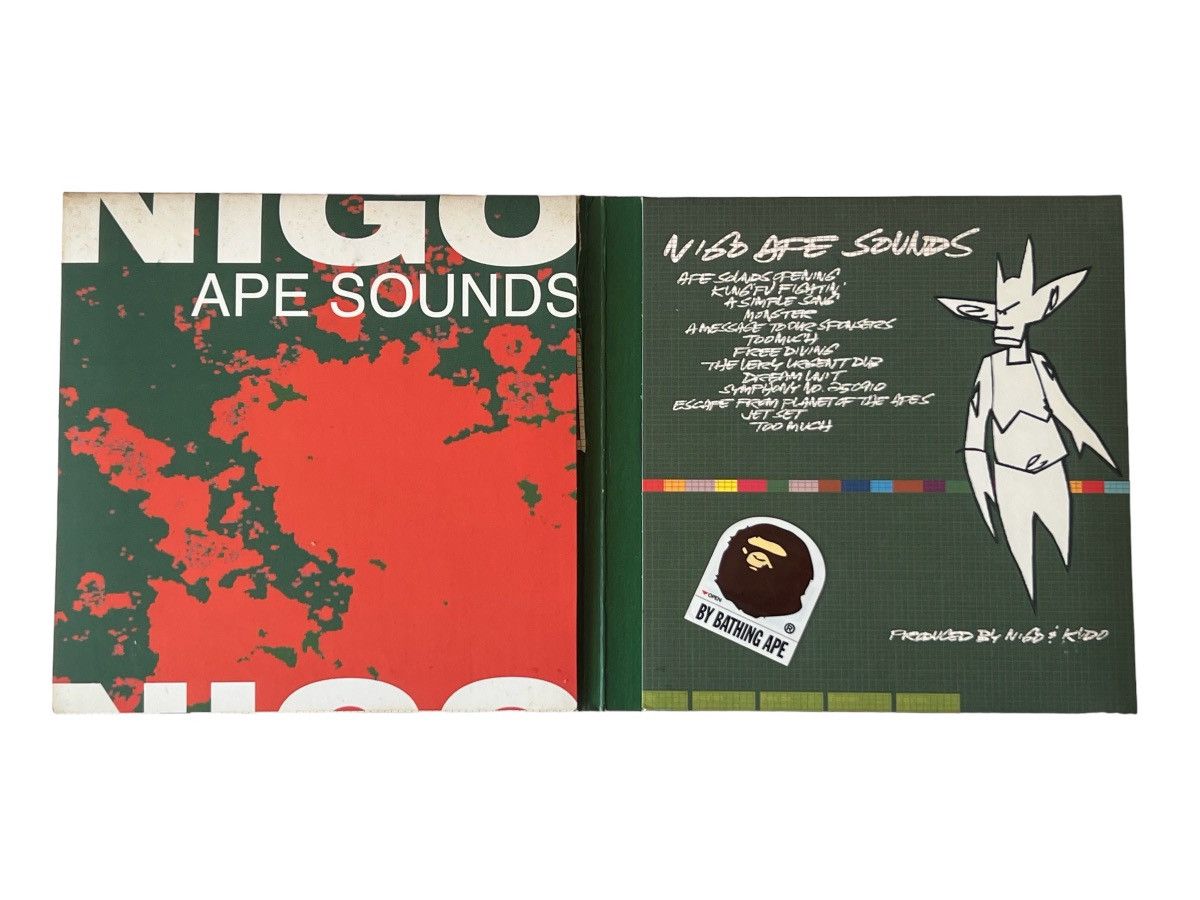 Bape 🔥 RARE NIGO APE SOUNDS CD A Bathing Ape Futura 2000 Size ONE SIZE - 4 Thumbnail