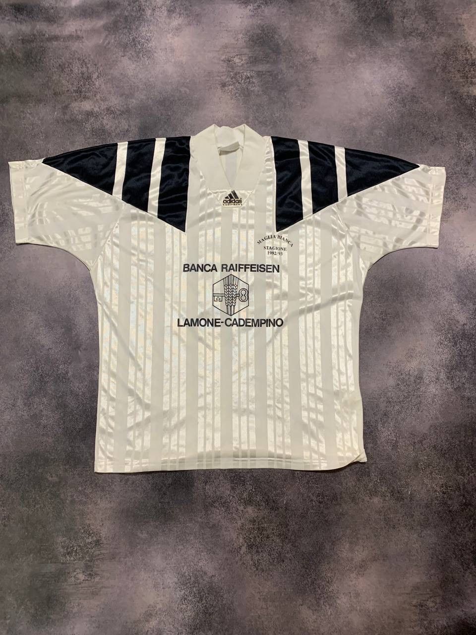 Adidas × Vintage 1992/93 adidas eqt soccer jersey Raiffeisen Maglia Bianca Size US XL / EU 56 / 4 - 1 Thumbnail