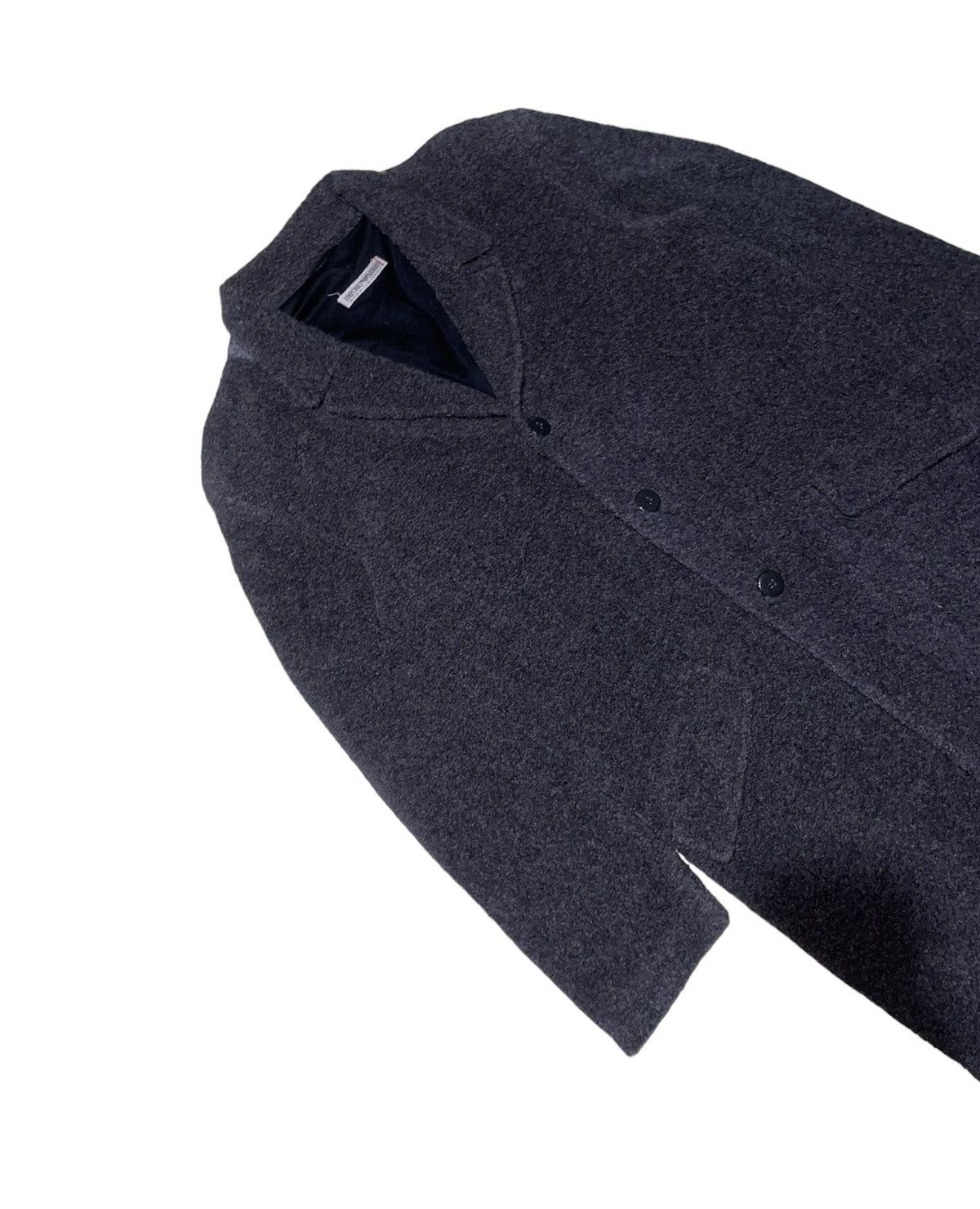 Armani Emporio Armani Wool Long Coat Jacket Size US M / EU 48-50 / 2 - 8 Thumbnail