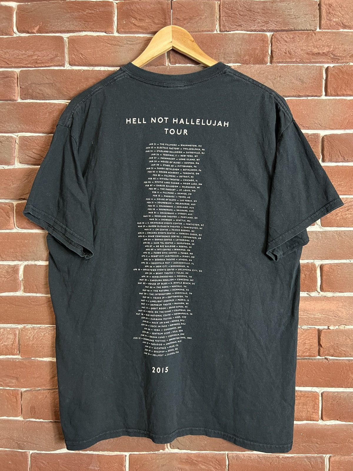 Band Tees Marilyn Manson The Hallelujah Rare Band Tee Vintage Hype Size US XL / EU 56 / 4 - 2 Thumbnail