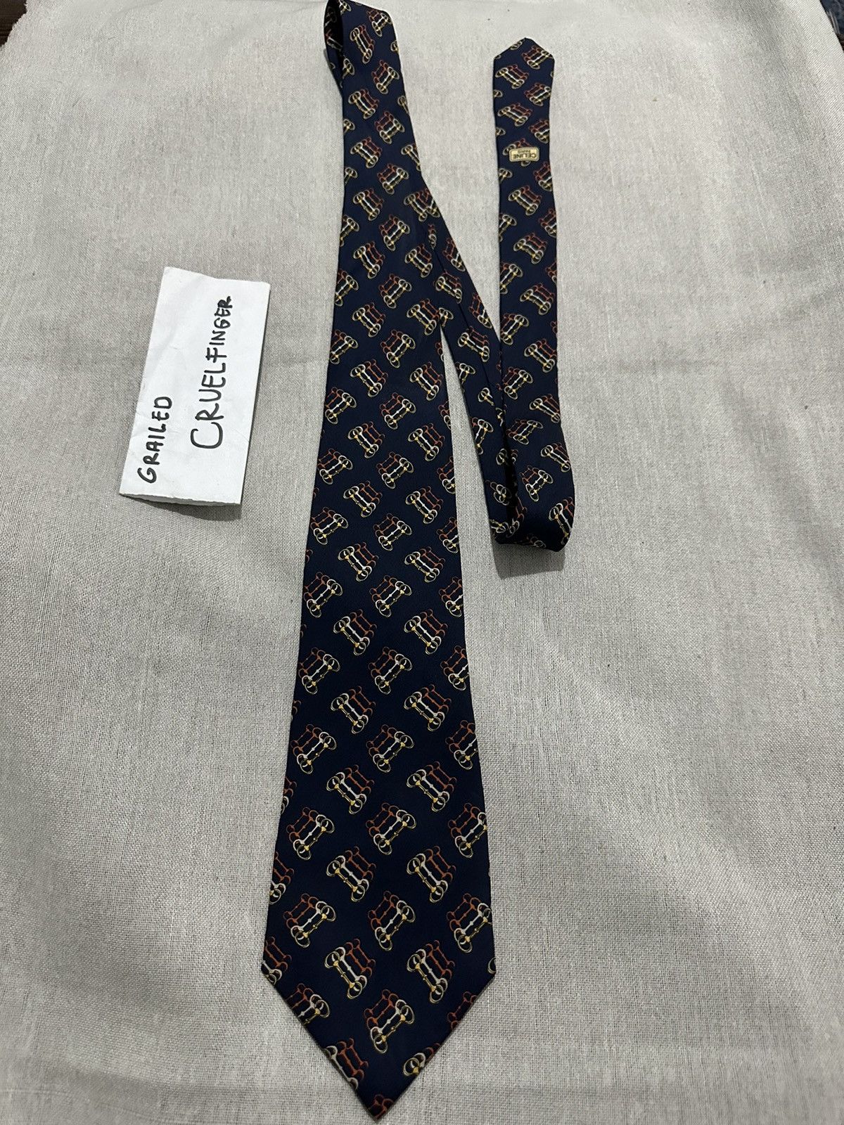 Celine Vintage Celine Paris Tie Size ONE SIZE - 2 Thumbnail