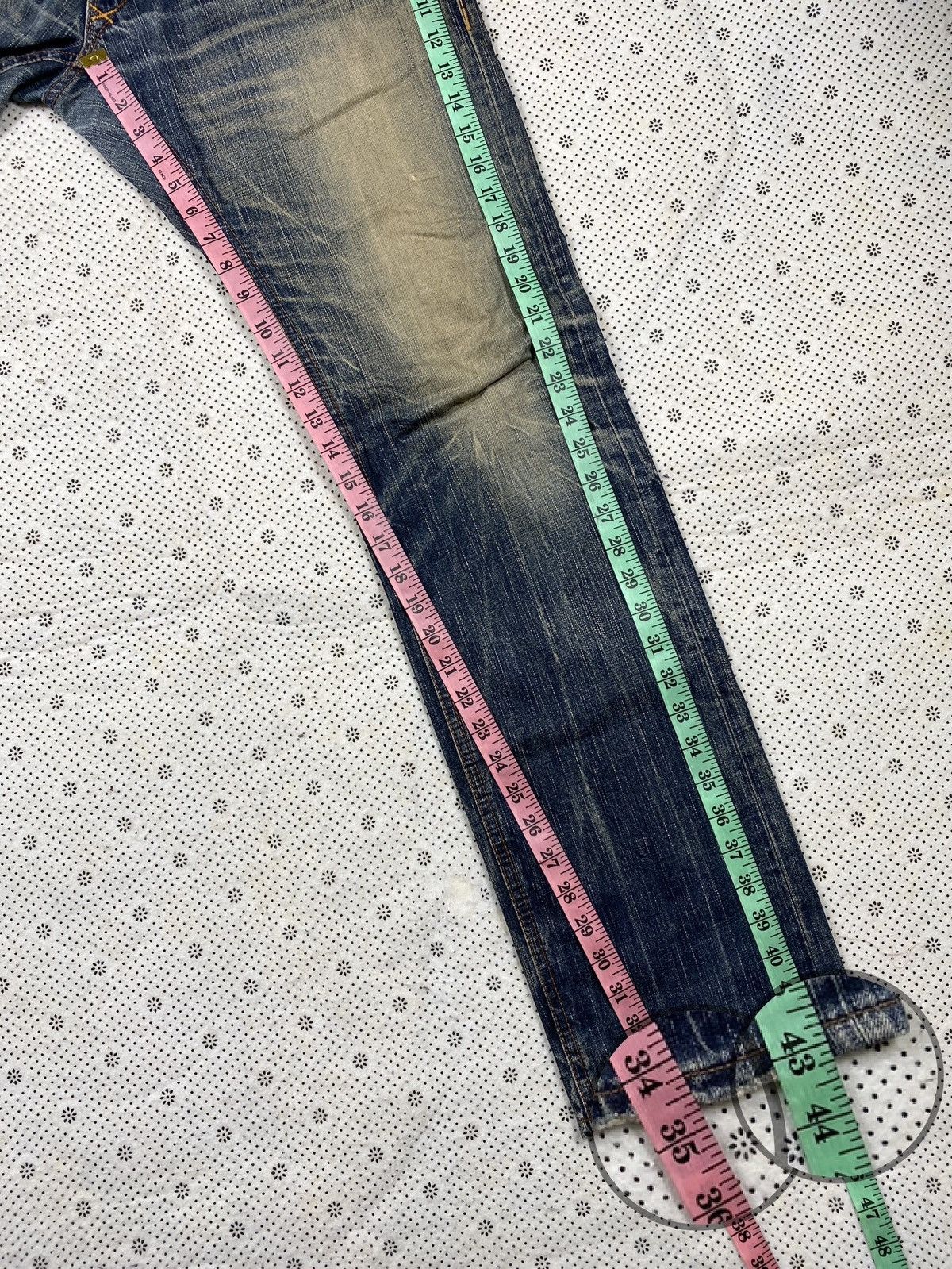 Japanese Brand Distressed Denim By Blue Way Size US 35 - 3 Thumbnail