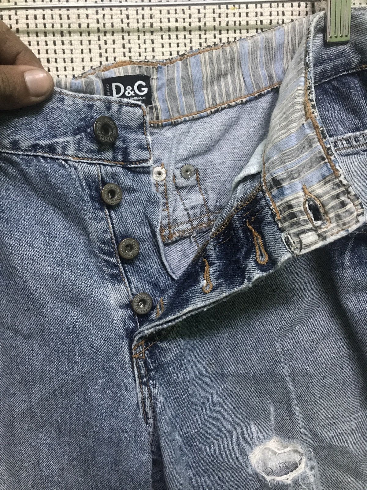 Dolce & Gabbana ‼️‼️ vintage distressed dolce & gabbana very rare Size US 34 / EU 50 - 11 Thumbnail