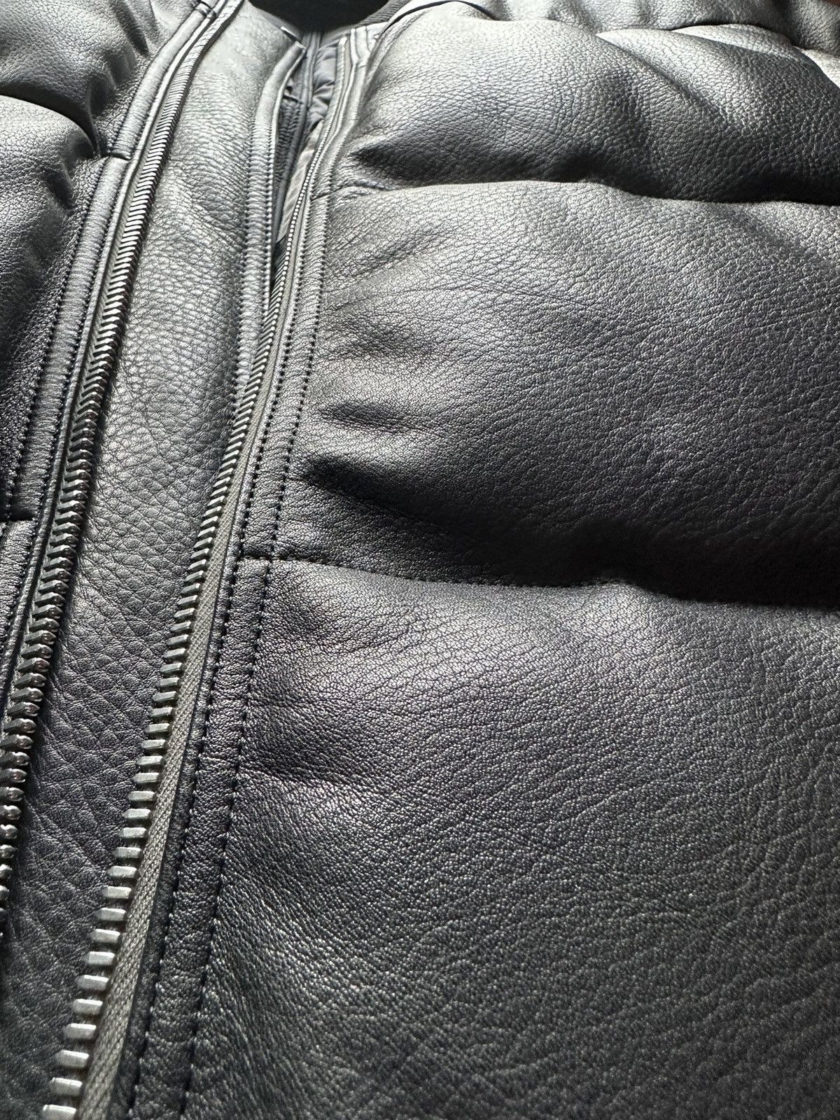 Rick Owens Rick Owens FW22 STROBE Leather Flight Jacket NWT Size US M / EU 48-50 / 2 - 6 Thumbnail