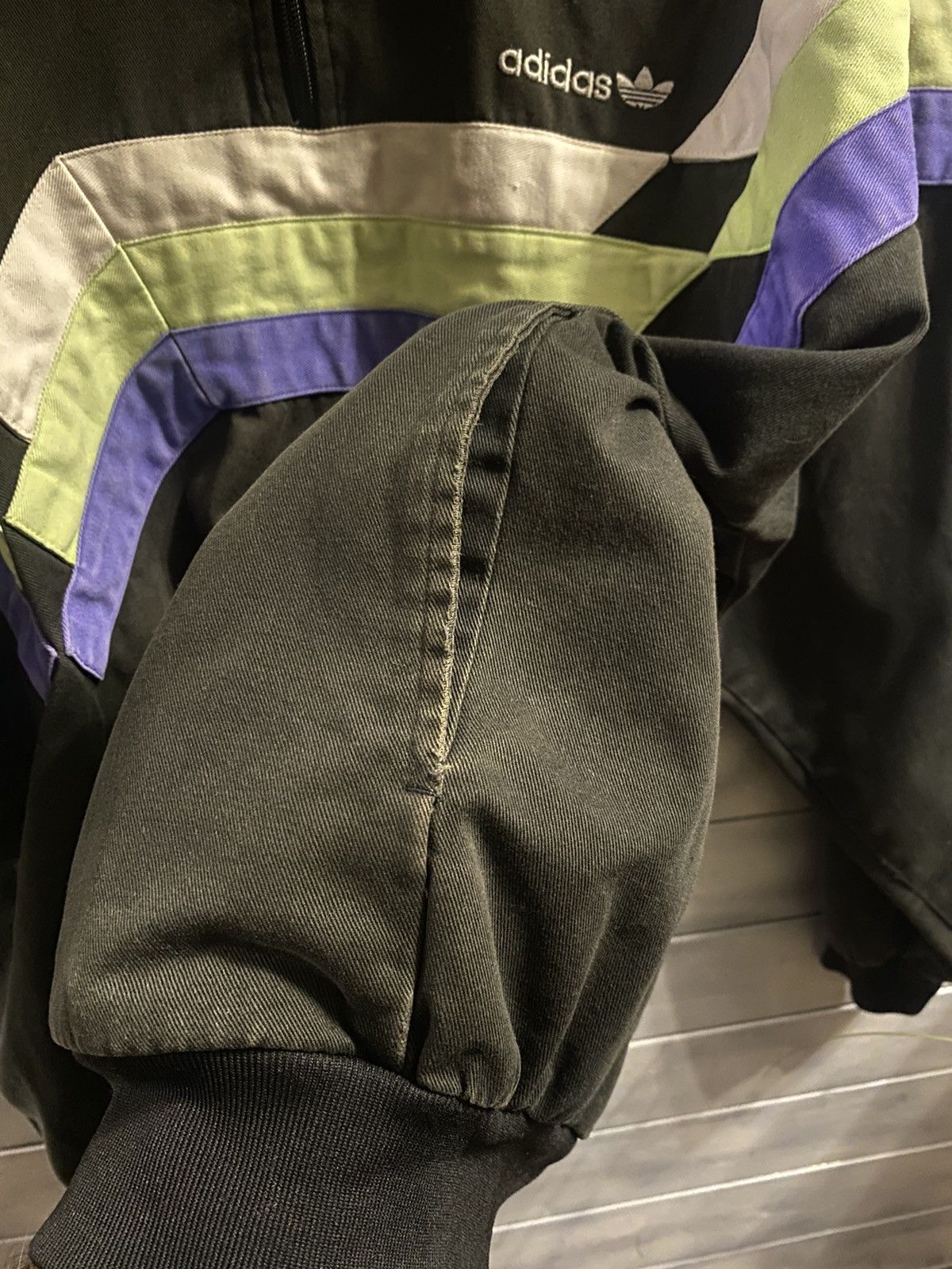 Vintage Rare Vintage 1/3 zip Sweatshirt Adidas. Y2K style. Size US S / EU 44-46 / 1 - 14 Thumbnail