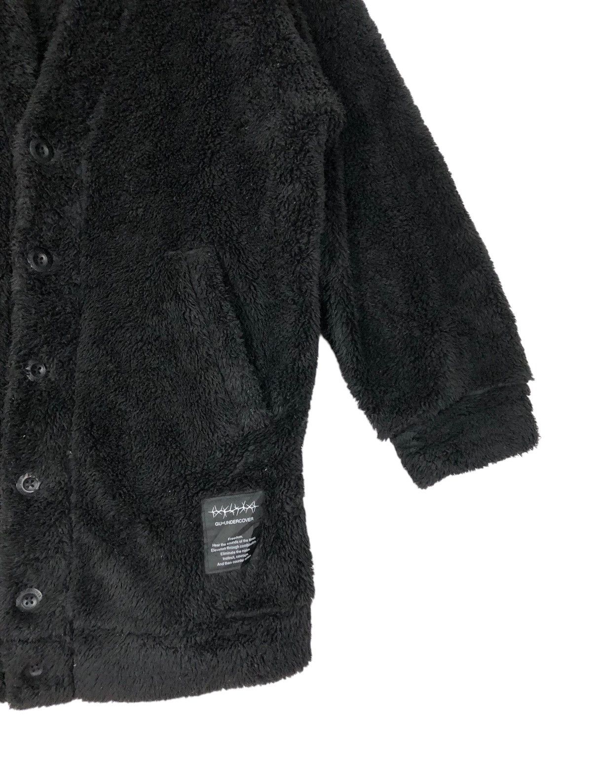GU × Undercover Gu X Undercover Fleece Cardigan Button Jacket Size US L / EU 52-54 / 3 - 5 Thumbnail