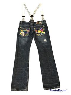 Suko Jeans Y2K studded bell bottom jeans