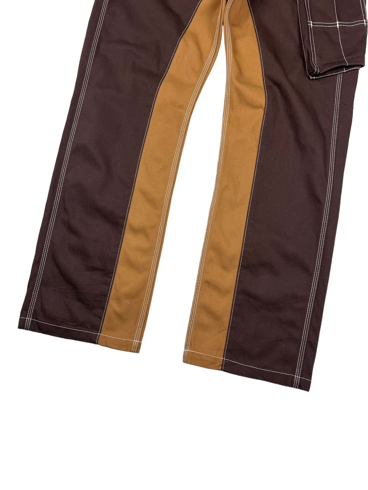 KOJIMA GENES Kojima Genes Two Tone Duck Canvas Carpenter Pants Size US 37 - 3 Thumbnail