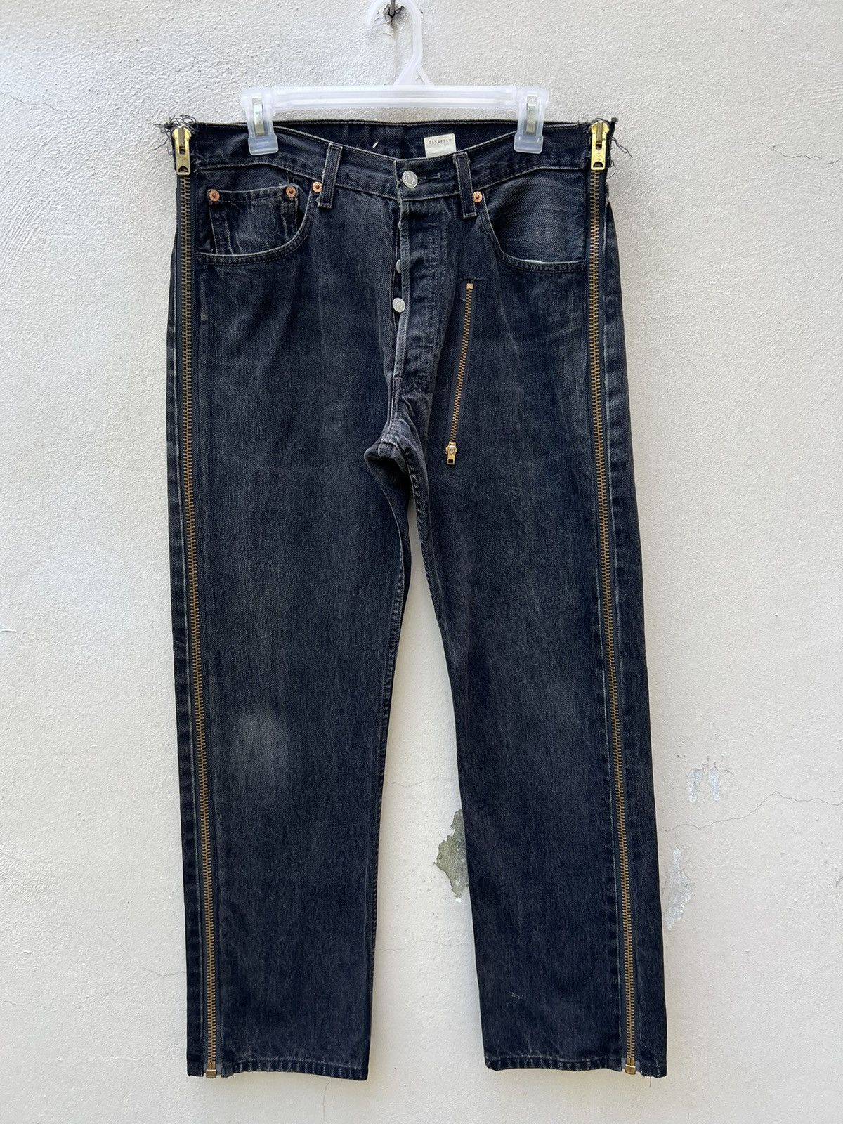 Needles Vintage Levi’s 501 REBIULD by Sonic Lab Needles Denim Jeans Size US 32 / EU 48 - 6 Thumbnail