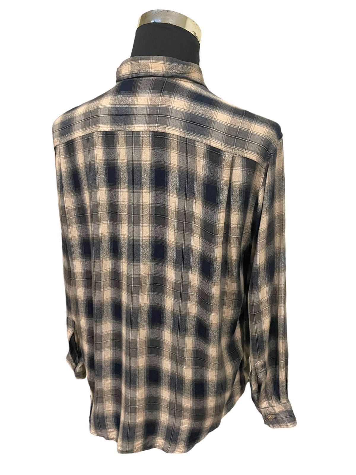 Arrow Rare🔥Vintage 80s Shadow Plaid Similar To Arrow Chevella Size US L / EU 52-54 / 3 - 14 Thumbnail