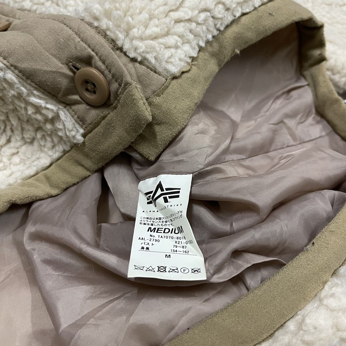 Alpha Industries Alpha industries fleece jacket Size US L / EU 52-54 / 3 - 6 Thumbnail