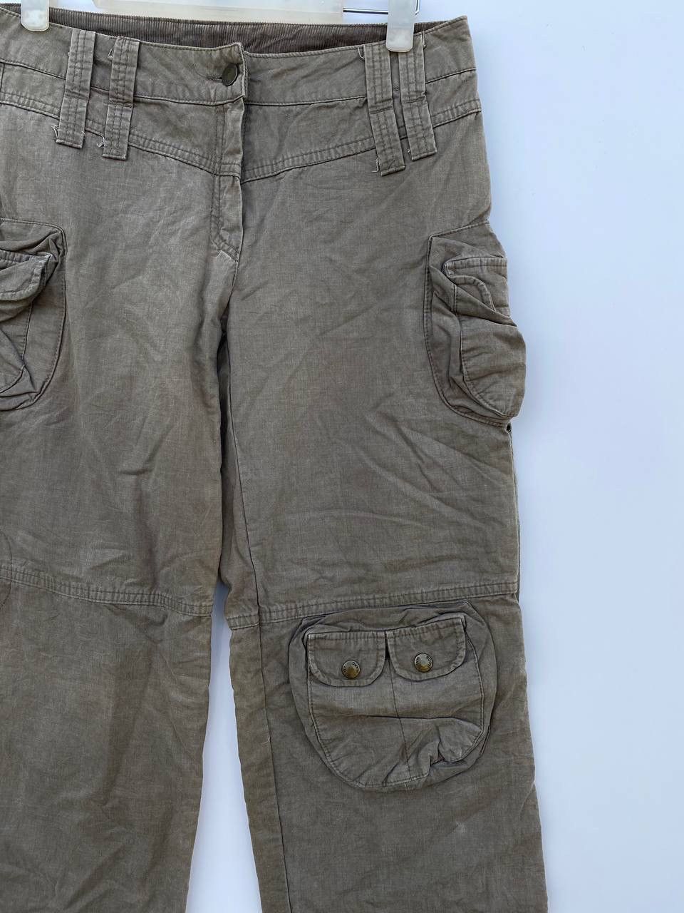 Jacobs By Marc Jacobs × Marc Jacobs × Marc by Marc Jacobs Vintage 90s Marc Jacob Bondage Cargo Corduroy Pockets Pants Size US 31 - 4 Thumbnail
