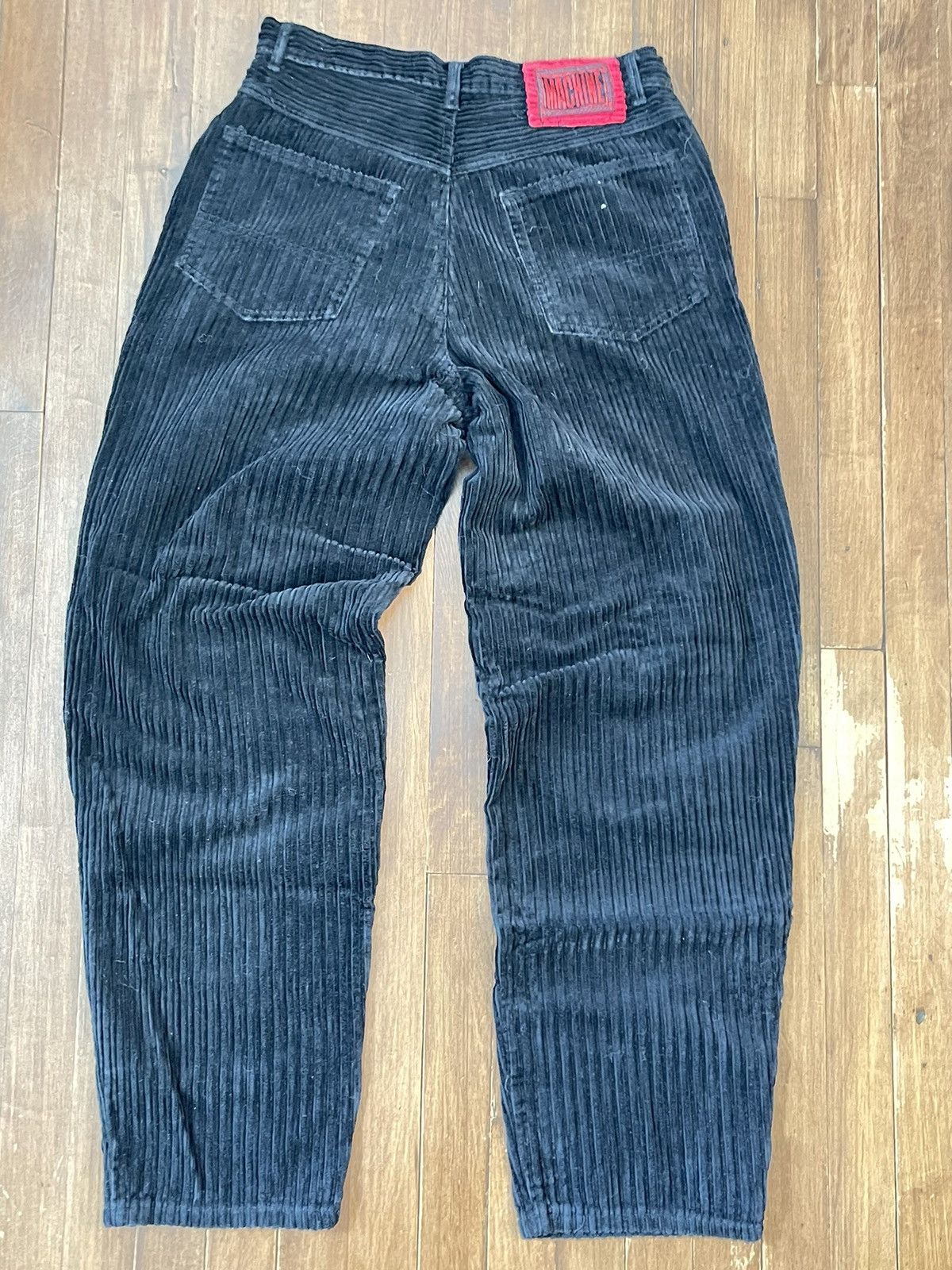 Designer × Vintage Vintage 90s Machine Patchwork Large Wide Corduroy Pants Size US 31 - 3 Thumbnail