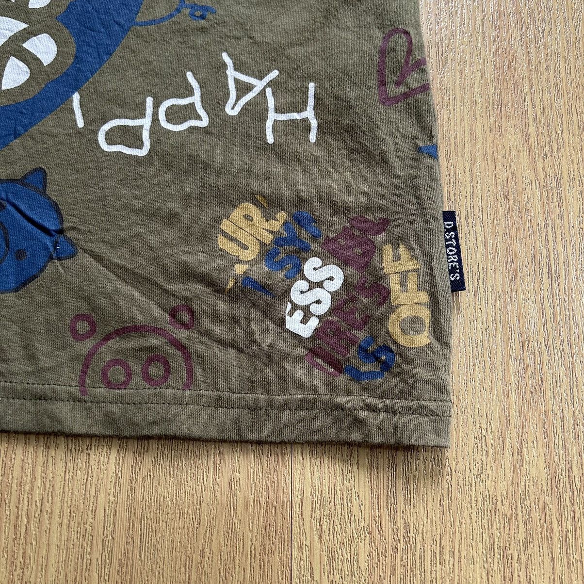 Japanese Brand 🔥RARE Drug Store Pig Big Logo Spell Out Full Print T-shirts Size US L / EU 52-54 / 3 - 3 Thumbnail