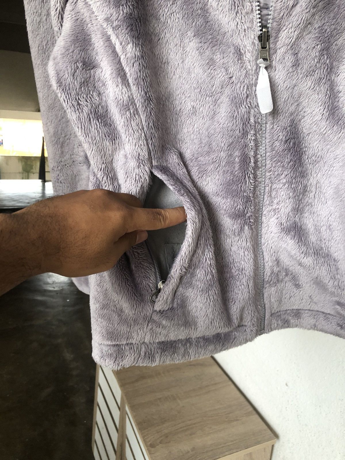 The North Face The North Face Light Grey Fleece Jacket Womens Size M / US 6-8 / IT 42-44 - 7 Thumbnail