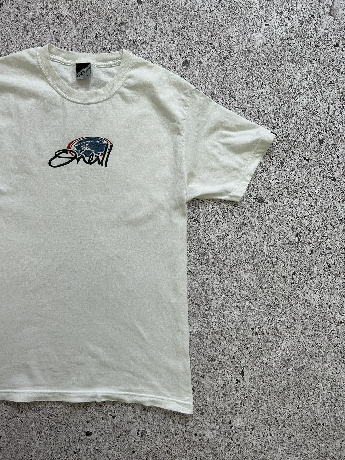 O'Neill × Vintage 🏄‍♂️ Vintage 90’s Surf Brand O’Neil Center Graphic Logo T-Shirt Size US L / EU 52-54 / 3 - 3 Thumbnail