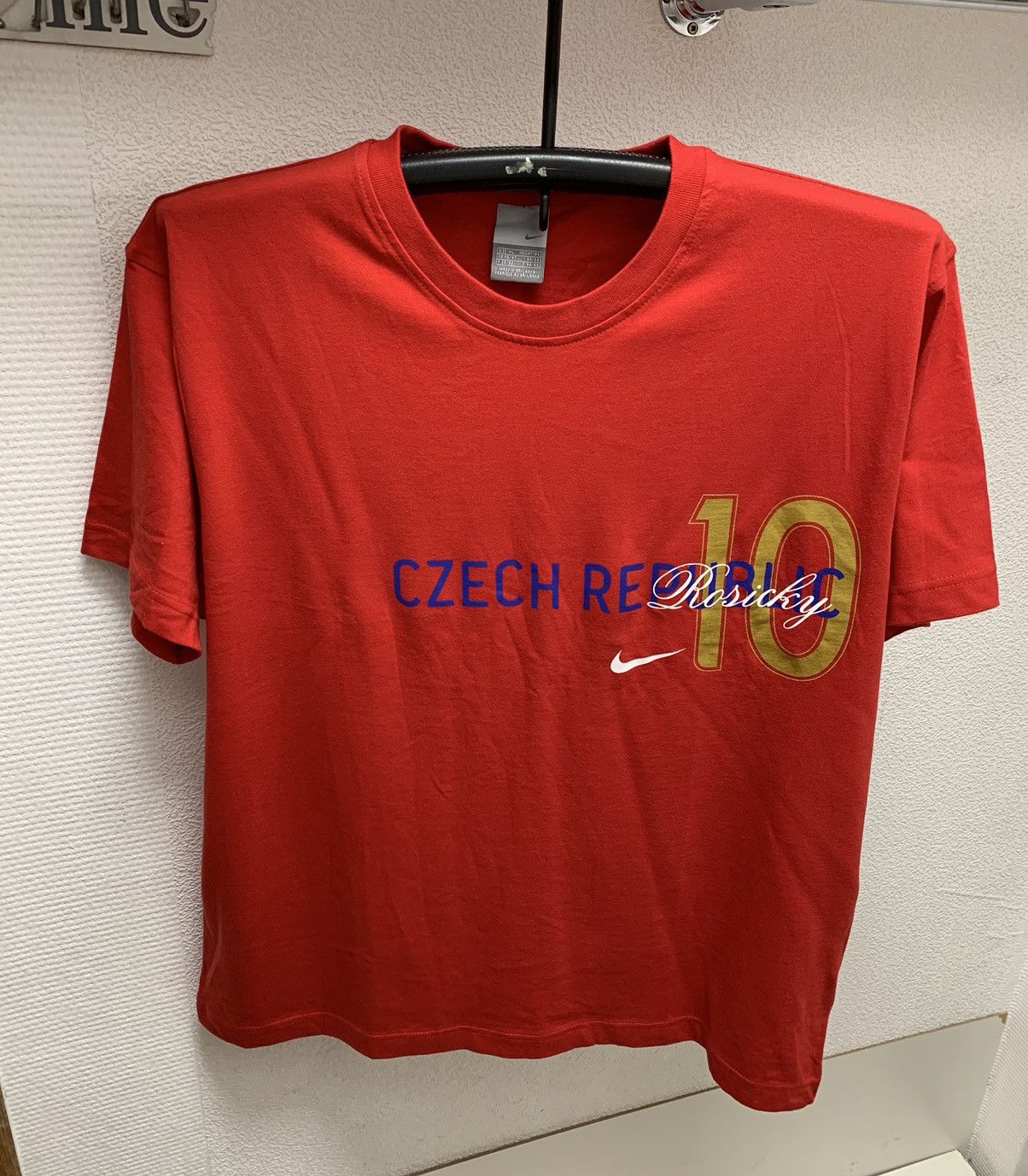 Nike Czech Republic Tomash Rosicky Nike vintage t-shirt Xl arsena Size US XL / EU 56 / 4 - 1 Thumbnail