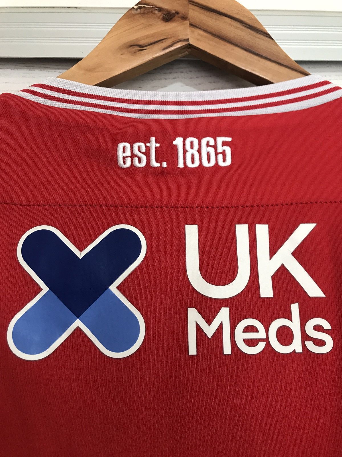 Macron Nottingham Forest 2020-2021 Home Soccer Jersey Football Kit Size US XXL / EU 58 / 5 - 5 Thumbnail