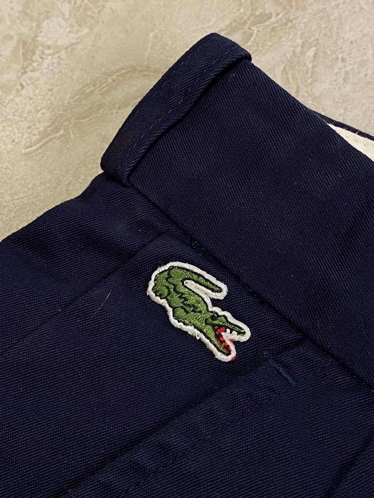 Lacoste Vintage 90s Lacoste streetwear shorts Size US 32 / EU 48 - 4 Thumbnail