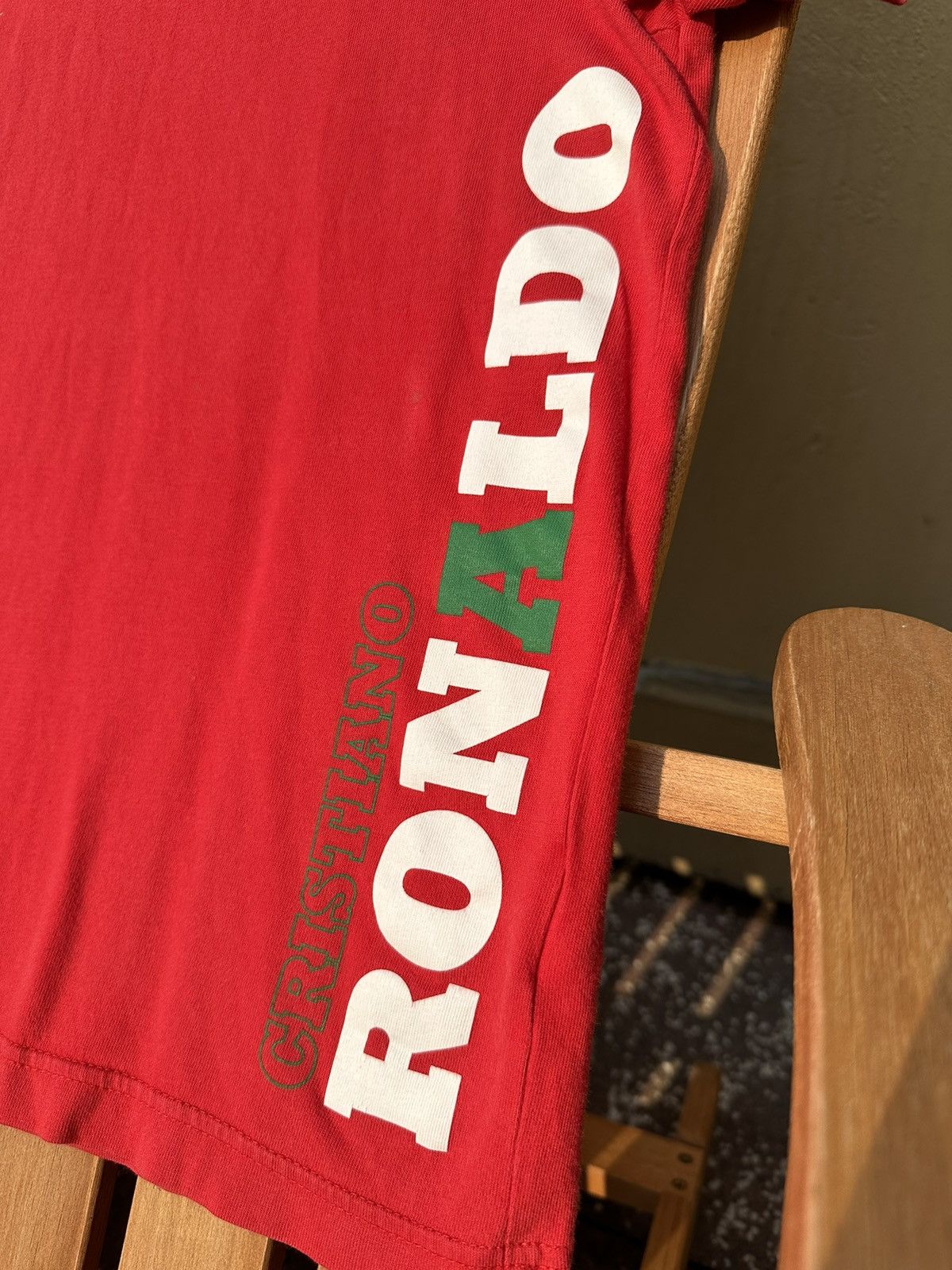 Nike × Vintage Nike Christiano Ronaldo 17 Portugal soccer t-shirt jersey Size US S / EU 44-46 / 1 - 2 Thumbnail