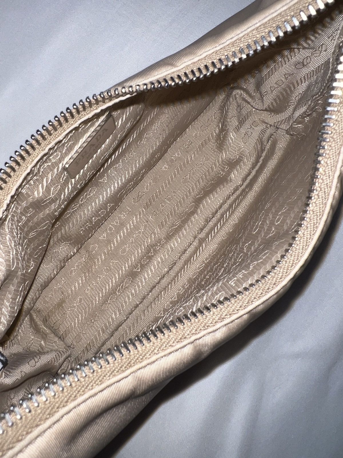 Prada Prada Re-edition 2005 Re-nylon Mini Nude Shoulder Bag Purse Size ONE SIZE - 5 Thumbnail