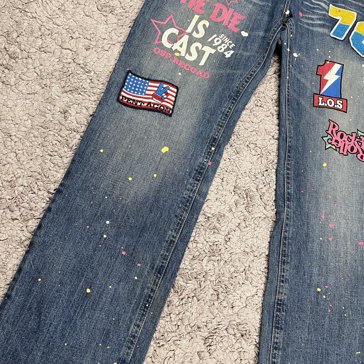 Vintage Vintage Japanese Brand Patched Art Jeans Size US 34 / EU 50 - 5 Thumbnail
