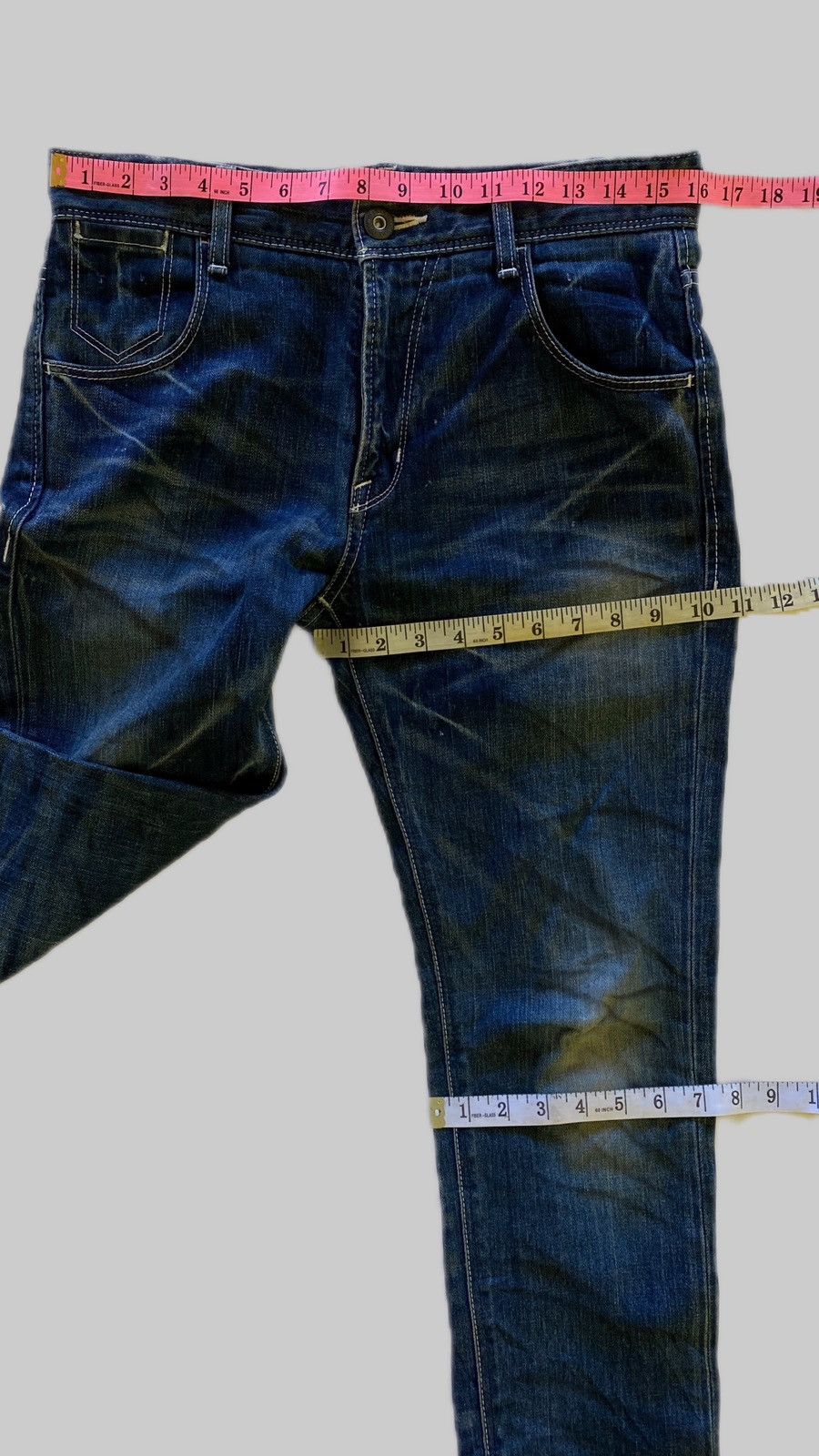 Japanese Brand × Vanquish Vintage Black by Vanquish Faded Denim - Kapital Size US 32 / EU 48 - 8 Thumbnail
