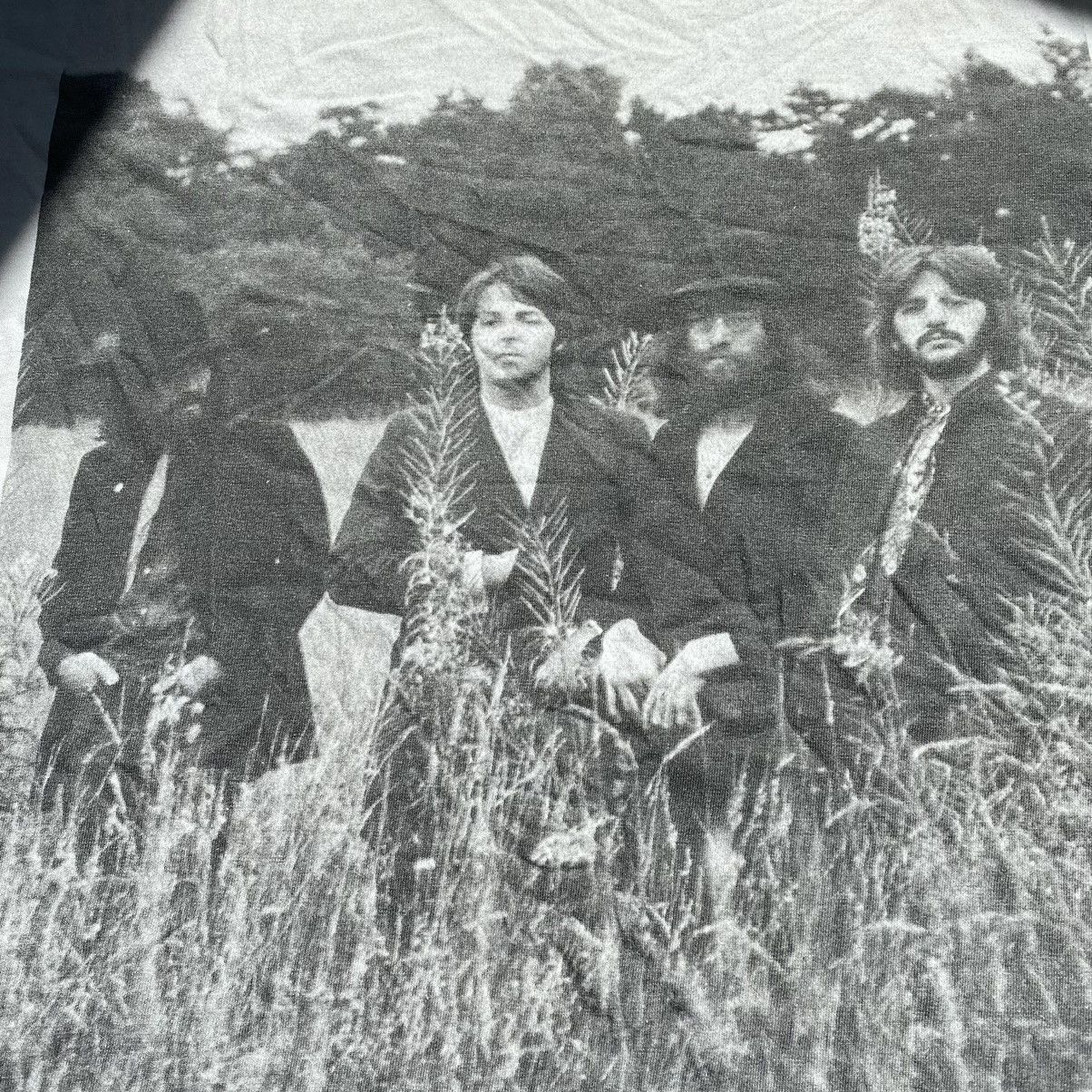 Band Tees RARE THE BEATLES Y2K PHOTO IN FOREST LICENSED T SHIRT Size US XL / EU 56 / 4 - 3 Thumbnail