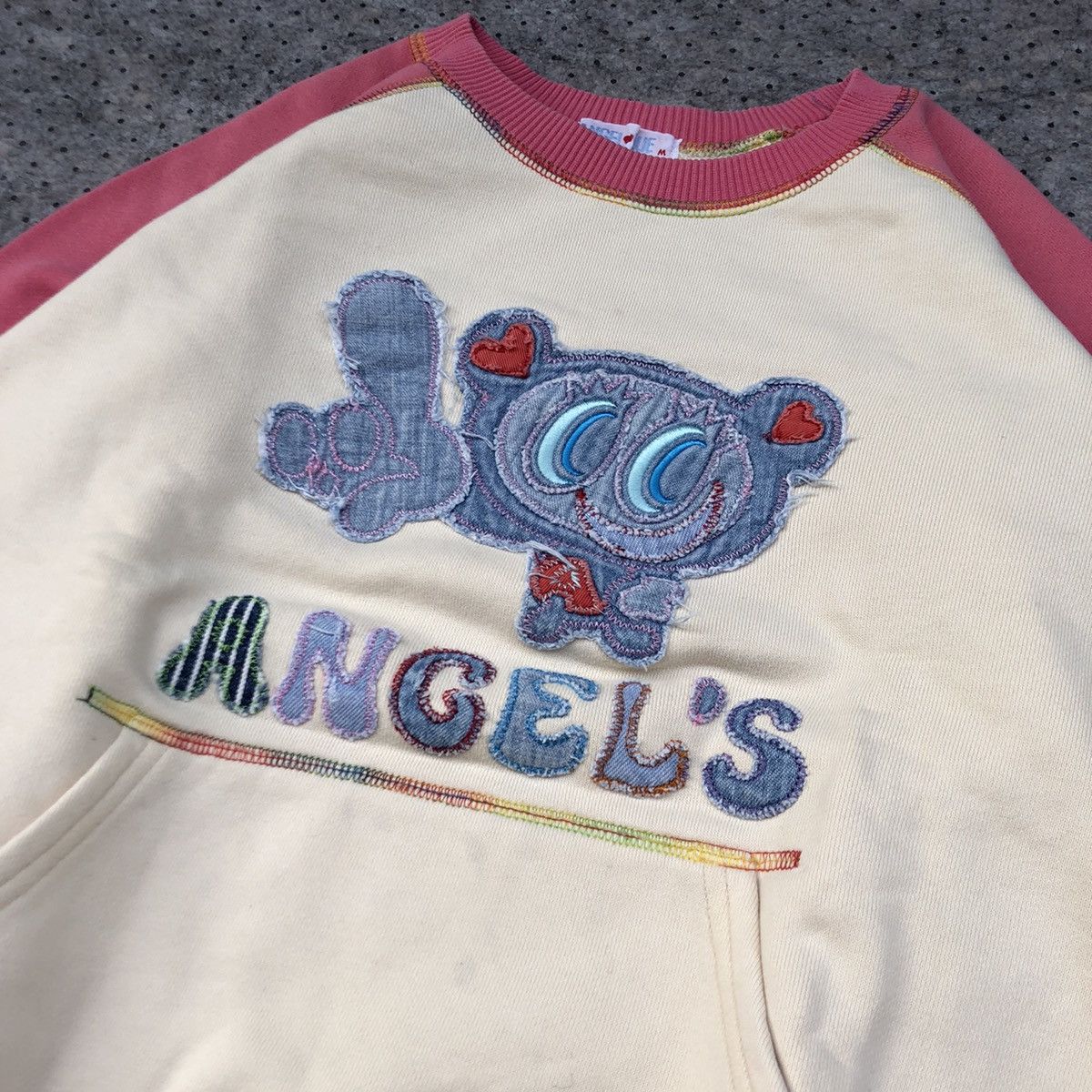 Angel Blue × Hysteric Glamour × Japanese Brand Vintage y2k Angel Blue Cute Sweatshirt Size M / US 6-8 / IT 42-44 - 3 Thumbnail