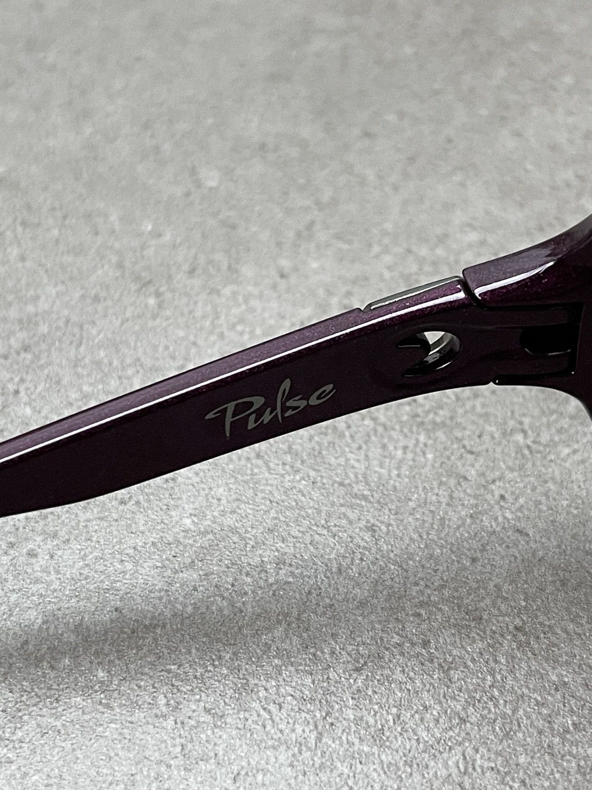 Oakley Oakley OO9198-12 "Pulse" Dark Cherry Sunglasses Size ONE SIZE - 11 Thumbnail