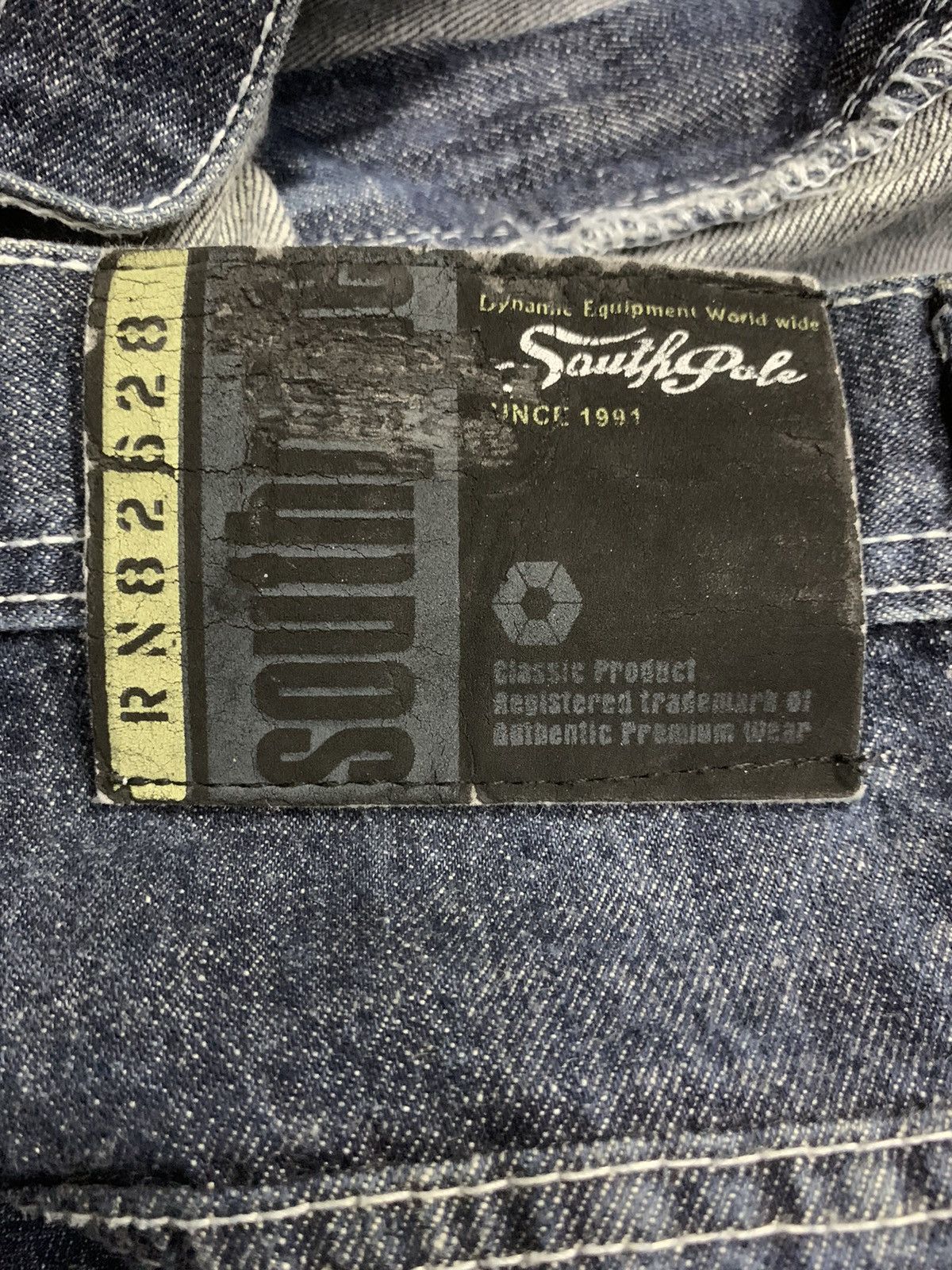 JNCO × Southpole Vintage Souhtpole Baggy Denim Size US 35 - 8 Thumbnail